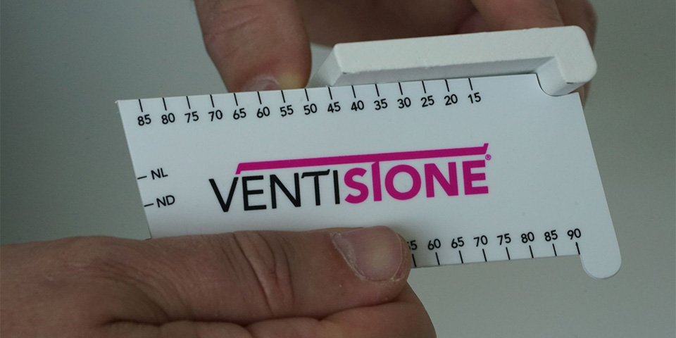 Eenvoudiger productie Ventistone geeft preciezer D- en F-profiel