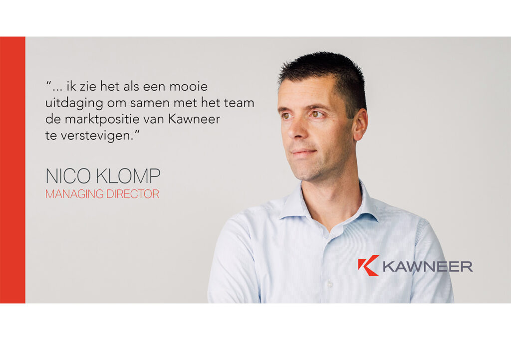 Nico Klomp nieuwe Managing Director Kawneer Nederland B.V.